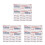 150Pcs Breathable Stretchable White Bandage Strips for Wound Closure 7