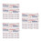 150Pcs Breathable Stretchable White Bandage Strips for Wound Closure 8