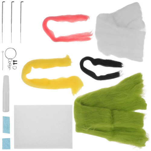 5Sets Naaldvilt DIY Wolset Met Compacte Materialen En Accessoires 1