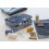 Gütermann Thread Storage Tin Denim Thread with Needles & Labels 12x100m 3