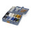 Gütermann Thread Storage Tin Denim Thread with Needles & Labels 12x100m 4