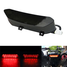 1 Szt. Czarny Motocykl LED Światło Tylne Hamulca do Raptor 700 YFZ450R Akcesoriów Motocyklowych