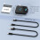 2-In-1 Carplay Android Auto Adapter Wireless Carplay Adapter Dongle Plug and  for 5