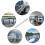 20Pack Threaded Terminal Stud Stainless T316 Marine Grade Stud End Fitting Terminal for 3/16 Inch Cable Deck Railing Hand Swage 7