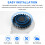 Cooler Fan for PS4 Slim 2000 Game Host Console Internal Replacement Host Cooling Fan 2