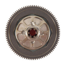 2X 91T Spur Gear Slipper Clutch 21T 19T 17T Gear Set for Arrma 1/10 Senton Granite  Rock Vorteks Typhon 4X4 Parts,Red
