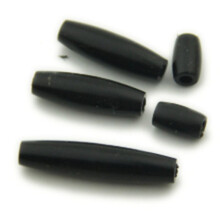 3X Saxophone Bakelite Roller Clutch Shaft is Suitable for Alto, Tenor Saxophone Key Part Bakelite Shaft Rod Black