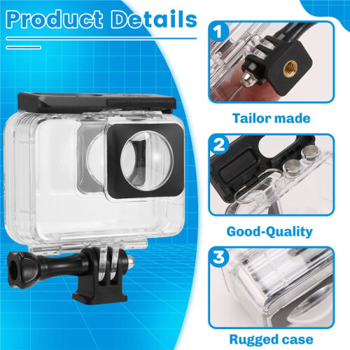 Waterproof Box Protective Cover Anti-Drop Underwater Dive Housing Cover for  ONE  Panoramic Camera Protector 2
