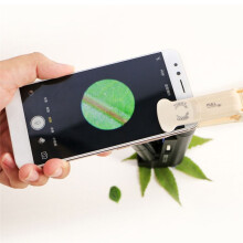 100X Microscope with Universal Clip Portable Magnifier for Smartphones, Kids Adults Trichodes, Small Objects