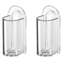 Soporte para Cepillos de Dientes Sin Perforaciones, Base para Cepillo de Dientes Eléctrico, Ahorra Espacio, Soporte para Cepillos de Dientes Montado