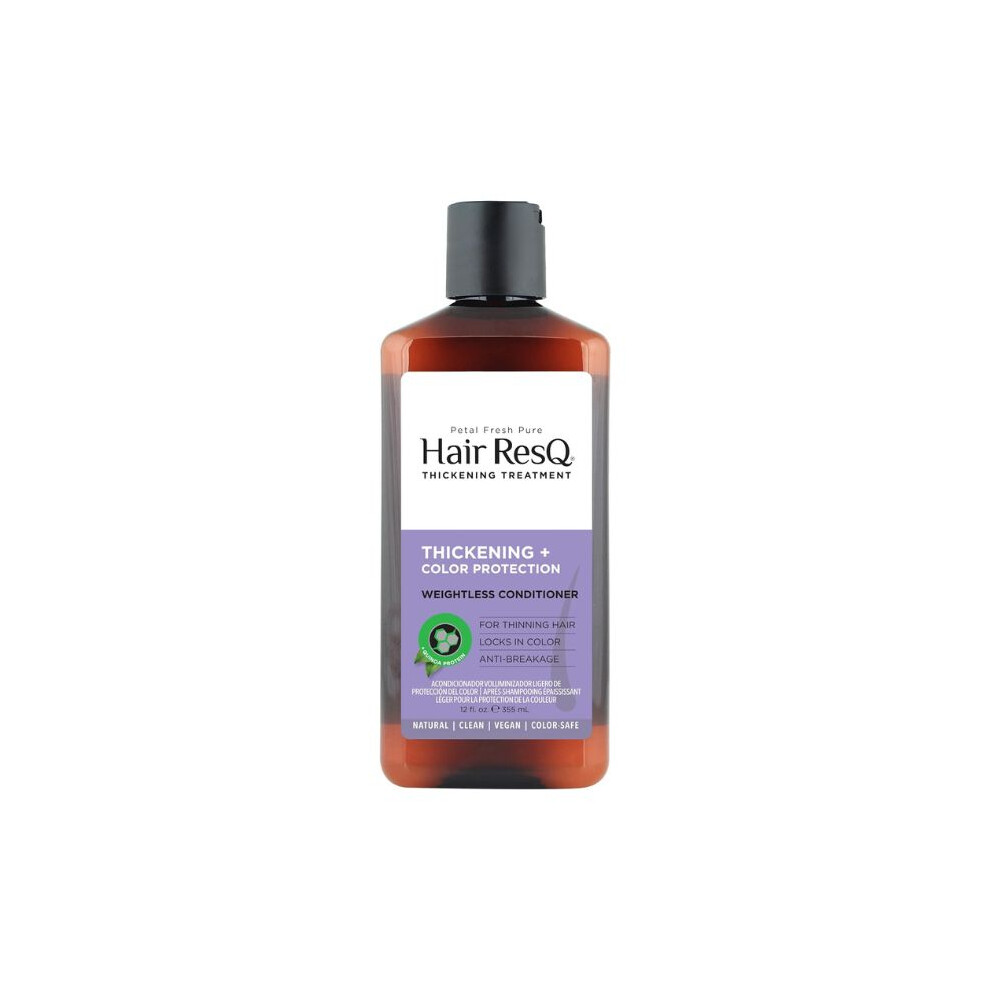 Petal Fresh Pure Hair Resq Thickening Conditioner Color Protection, Volume, Strength and Color Safe Care, 355ml