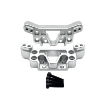 RC Auto Upgrade voor- en Achterschokdemperbeugels Kit voor UDIRC 1/16 GR UD M16 RC Auto Accessoires Zilver