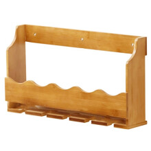 Wall Mounted Wine Rack Bar Shelves for Liquor Bottles Bar Wall Shelves Space-Saving Wall-Mounted Design Suitable