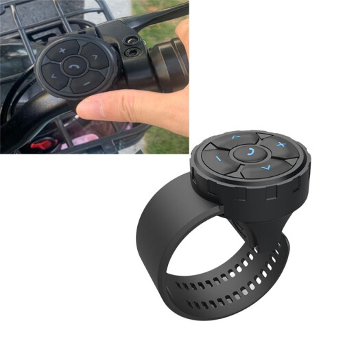 Motorcycle Helmet Earphone  Remote Button Motorcycle Handlebar Media Controller Electric Bicycle Controller 2