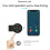 Motorcycle Helmet Earphone  Remote Button Motorcycle Handlebar Media Controller Electric Bicycle Controller 4