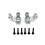 Kit di Sterzo Anteriore per Auto RC, per UDIRC 1/16 GR UD M16, Accessori per Auto RC, Argento 1