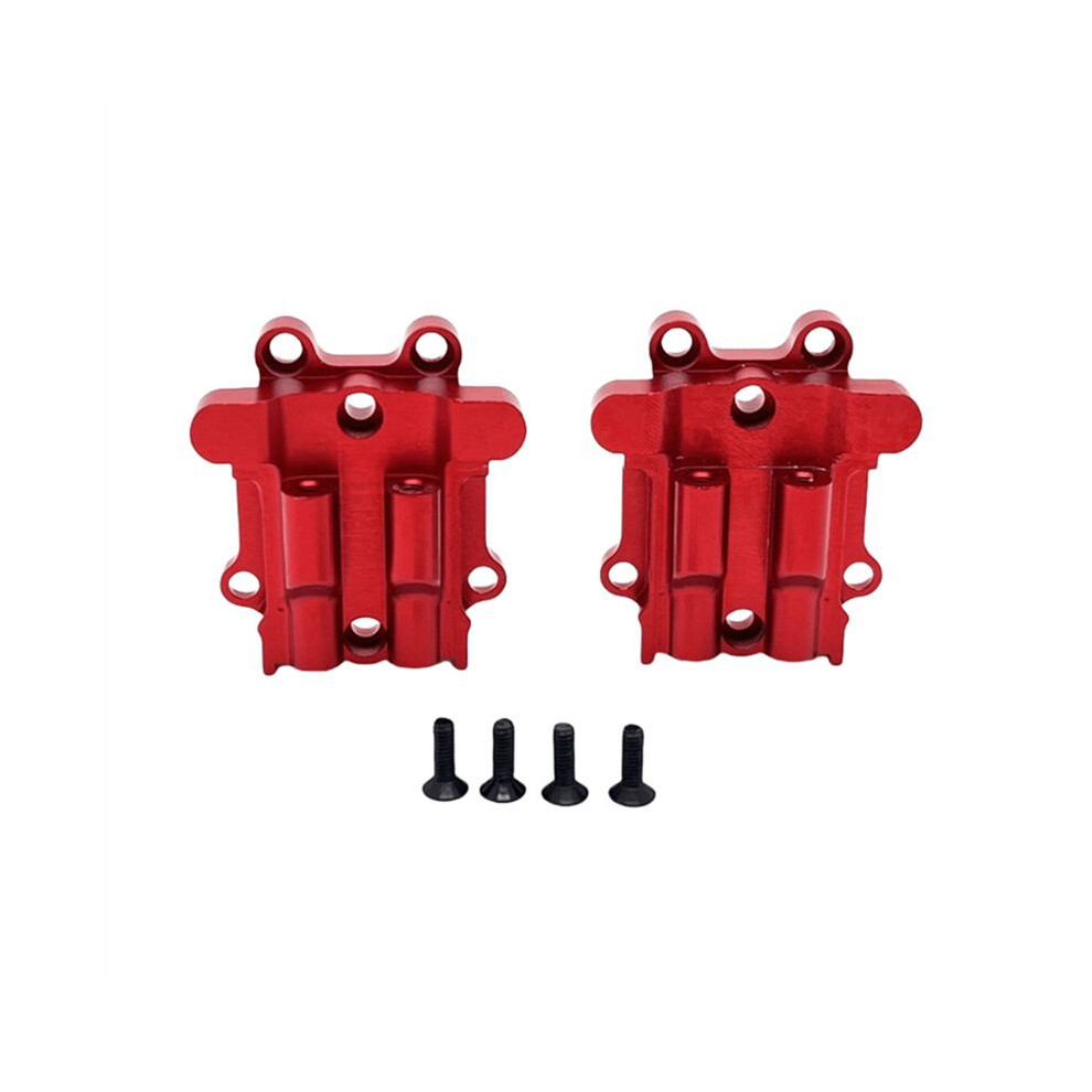 Photos - Parts for Drones & RC models RC Car Upgrade Front and Rear Gearbox Covers Kit for UDIRC 1/16 GR UD M16 RC Car Accessories Red