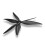 4PCS 8040 8X4X3 3 Lâminas 8 Polegadas Hélice CW CCW Cinelifter Macro Quad Props para LR8 RC FPV X-Class Drone 3