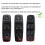 2X Car Window  Button Covers for - ML GL R Class W164 X164 Power Window Master  Repair Button 6
