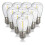 10 Pcs Shatterproof LED String Lights Warm White 2700K E27 Base Waterproof for Indoor Outdoor Use 1