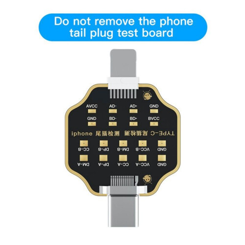 Non-Removal Mobile Phone Tail Plug Test Board Tail Insertion Tester for  Type-C Phone Fast Charging Detection Tool 1