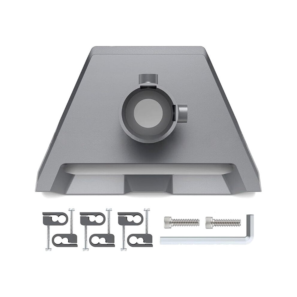 Outdoor Pipe Adapter With Roof Bracket And Base,Suitable For Poles With Diameters, For Antenna Mounting 6032853646603