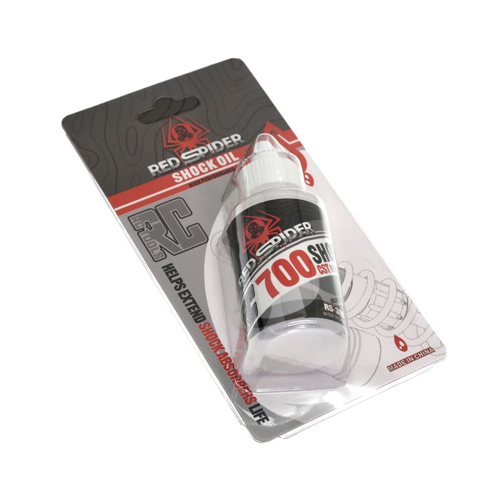 Spider Rc Car Oil For Rc Model Crawler Car Drifting Truck Short-Course Trucks 700Cst Red 4712257200404
