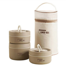 Mikrowellengeeignete, Tragbare, Isolierte Lunchbox Aus Edelstahl, Bento-Box, Isoliertes, Auslaufsicheres Thermotaschen-Set