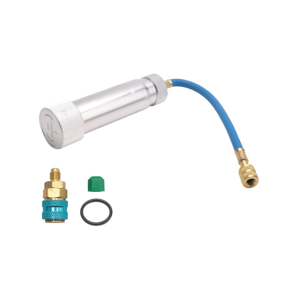 2Oz Oil Injector Refrigerant Injector 1/4Inch Sae Connector 2Oz For R134a R410a R22 R12 Car Accessories 4712531316890