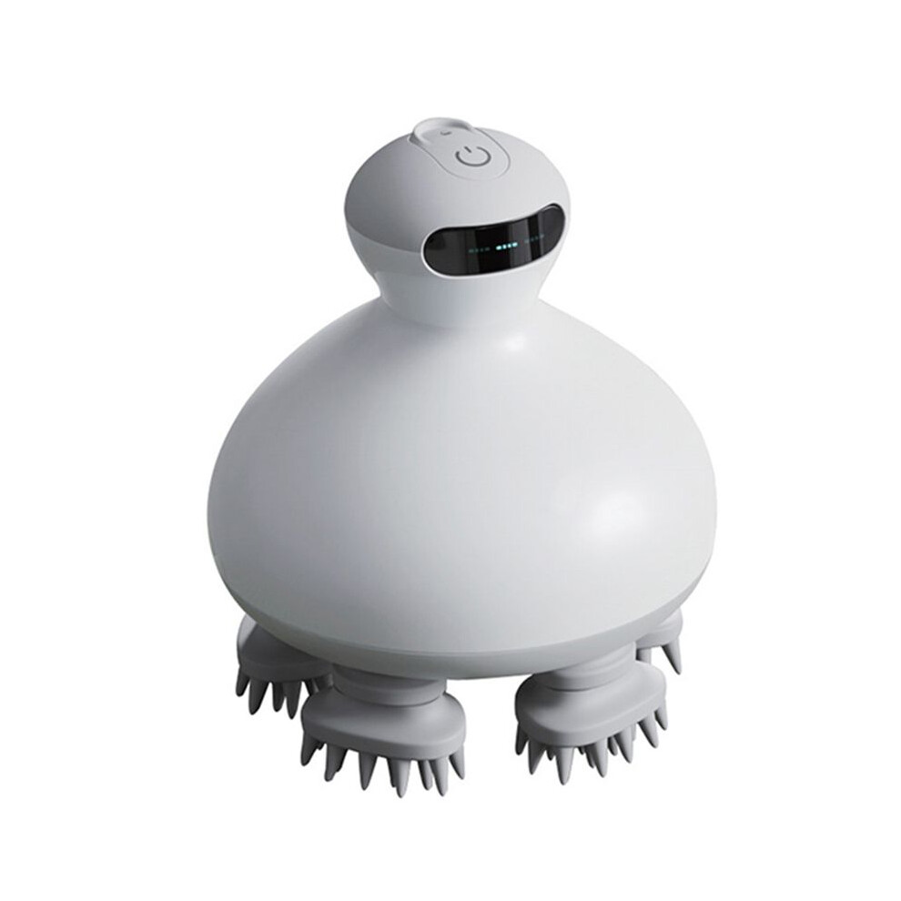 Tauoh Electric Scalp Massager 4 Massage Modes&Oil Compartment- Massager Scalp Comfort, Scalp Care-Removable Silicone Heads