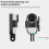 Foldabl Frame Thumb Camera Mount Adapter Extension Bracket Horizontal Vertical Shot Border for  Go3/3S 3