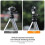 Foldabl Frame Thumb Camera Mount Adapter Extension Bracket Horizontal Vertical Shot Border for  Go3/3S 8