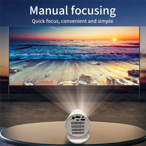 Y200 Mobile Phone Cable Connection with the Same Screen Projector Portable -Compatible Projector 180 Degree Rotation 2