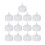 Velas LED Sem Chama, Tipo Tealight, para Decoração de Casamentos e Residências, Componentes para Impressão 3D 1