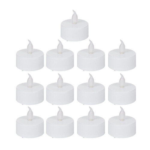 Velas LED Sem Chama, Tipo Tealight, para Decoração de Casamentos e Residências, Componentes para Impressão 3D