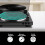 Almofadas de Toca-Discos Almofadas Antiderrapantes para Toca-Discos de Vinil de 12 Polegadas Almofadas Antiderrapantes de Vinil, Almofadas de 6