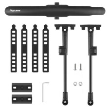 WEST BIKING Road Bike Aerodynamic Bicycle Mudguard Set Adjustable Front Mud Bike Accessories
