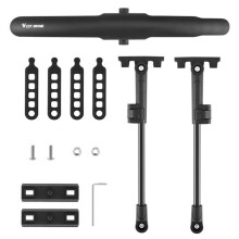 WEST BIKING Road Bike Aerodynamic Bicycle Mudguard Set Adjustable Rear Mud Bike Accessories