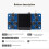 1.3inch LCD Display Screen Game Module with Button and Audio Buzzer Speaker for Raspberry Pi Zero 2W RP2040-PiZero B 7