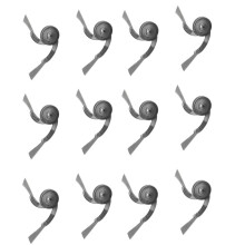 12 Cepillos Laterales para Aspiradoras para Qrevo 5AE / Qrevo C / Qrevo C Pro / Qrevo Curv 2 Pro. Accesorios para Aspiradoras.