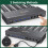 KCEVE KVM  4 Dator 2 Bildskärmar  USB 3.0 KVM Switcher Stöder 4K@60Hz DP Port KVM  EU PLUG 8