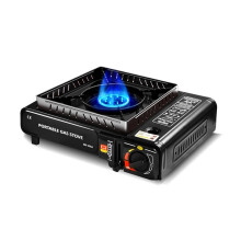 Portable Multi-Functional Outdoor Gas Stove for Camping Hiking BBQ and Indoor Home Cooking for Travel Picnic Emergency