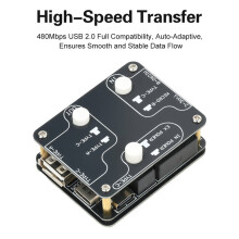 U8Pro USB 2.0 High-Speed Isolator 1500V Isolation Module 480 Mbps Audio Noise Reduction Filter