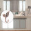 2 x Iron Leaf Shaped Curtain Tie backs Holders Wall Hooks Home Decor, Red Bronze 4