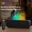 7-Color Light Simulation Flame Aromatherapy Machine Remote Control Timing Silent Humidification Home Perfume Diffuser,B 5