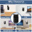 Small PC Mount Easy Installation Computer Holder Gaming Desk Adapter Monitor Bracket 5