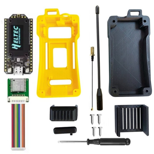 Meshtastic Heltec WIFI Lora 32 V4 Meshcore ESP32-S3 SX1262 Dev-Board Kit Case Antenna with GNSS Module B 1