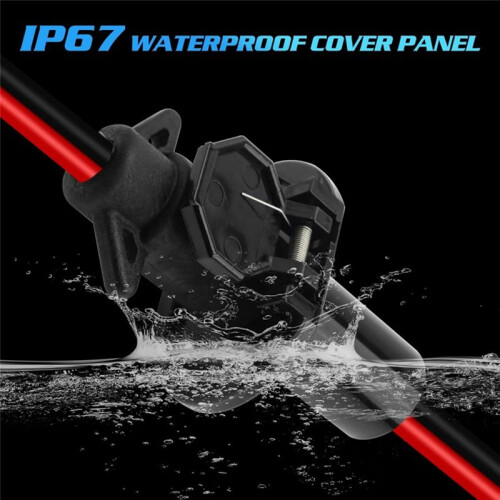 Trolling Motor Plug 12v/8 Gauge/2 Wire Trolling Quick Connector for Electric Boat Motor Electrical Trolling Plug Socket 1