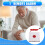 Tuya ZIGBEE Wall Emergency Button APP  Home Sensor 8x6 ZigBee Intelligent Remote Alarm 3