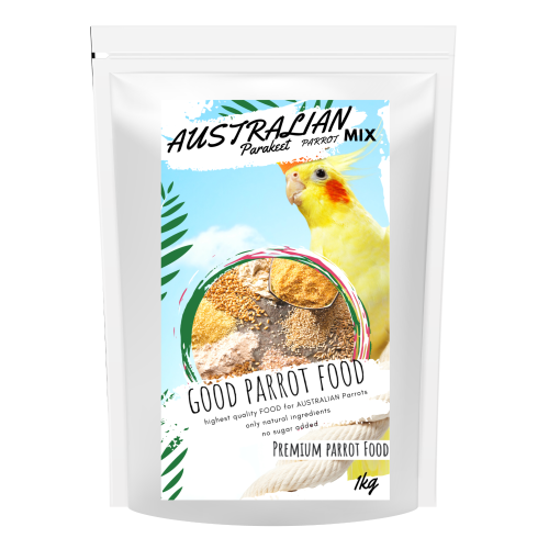 Premium papegøjefoder - Australsk parakitblanding - foder til nymfeparakiter og andre mellemstore australske papegøjer 1 kg 2